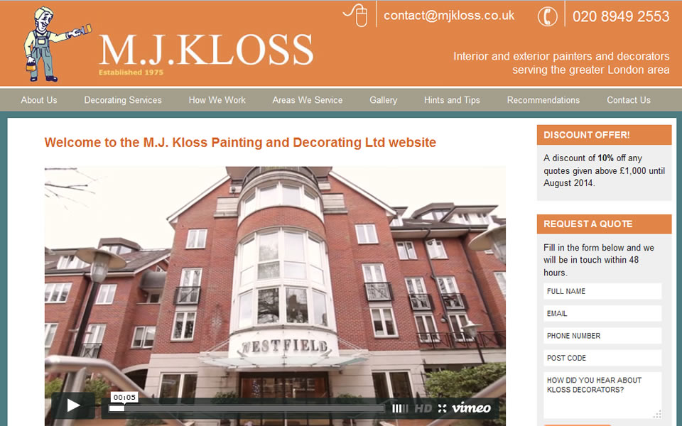 MJ Kloss Decorators